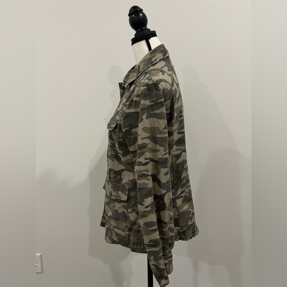 Mudd Distressed Camp Jacket - Picture 4 of 6